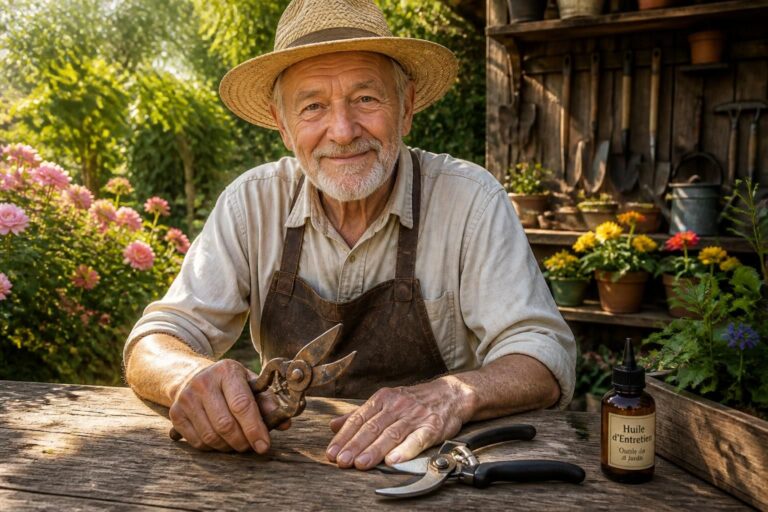découvrez l'astuce infaillible d'un ancien pour dire adieu au sécateur rouillé et éviter de le racheter chaque printemps. gardez votre outil toujours prêt à l'emploi !
